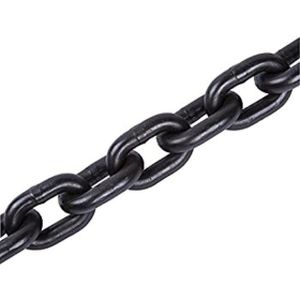 Cut 2.5mm X 14mm Black Welded Steel Chain