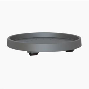 Artevasi Saucer With Wheels 30cm Anthracite